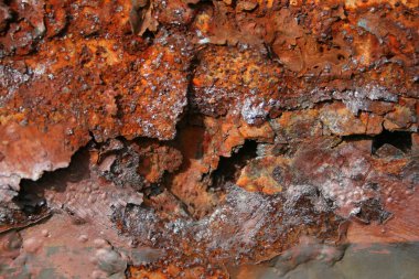 grunge parçalanmış boya paslı metal arkaplan