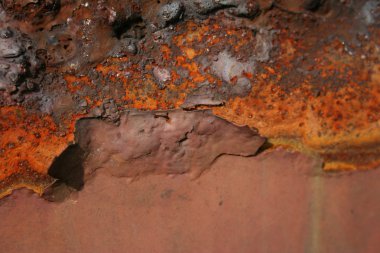 grunge parçalanmış boya paslı metal arkaplan