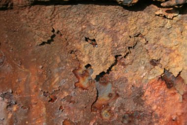 grunge parçalanmış boya paslı metal arkaplan