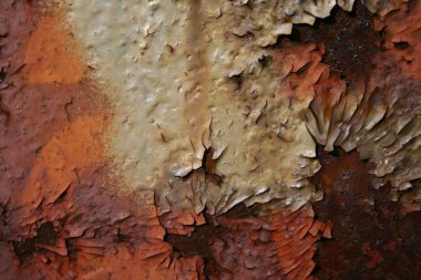 grunge parçalanmış boya paslı metal arkaplan