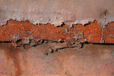 grunge parçalanmış boya paslı metal arkaplan