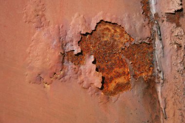 grunge parçalanmış boya paslı metal arkaplan