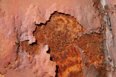 grunge parçalanmış boya paslı metal arkaplan