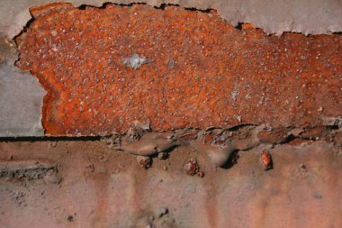 grunge parçalanmış boya paslı metal arkaplan