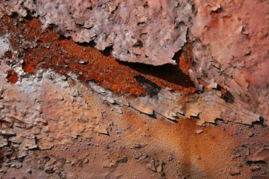 grunge parçalanmış boya paslı metal arkaplan