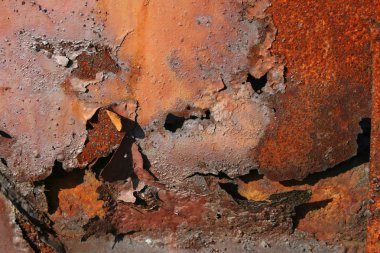 grunge parçalanmış boya paslı metal arkaplan