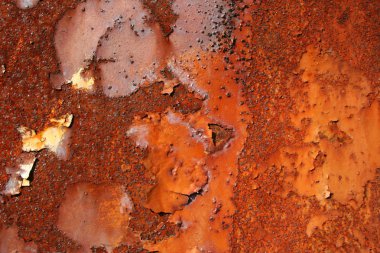 grunge parçalanmış boya paslı metal arkaplan