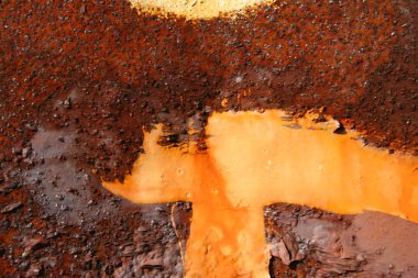 grunge parçalanmış boya paslı metal arkaplan