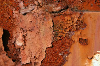 grunge parçalanmış boya paslı metal arkaplan