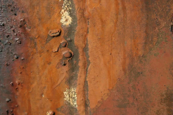 Grunge parçalanmış boya paslı metal arkaplan — Stok fotoğraf