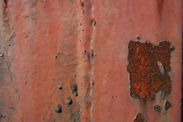 Grunge csorba festék rozsdás texturált fém háttér — Stock Fotó