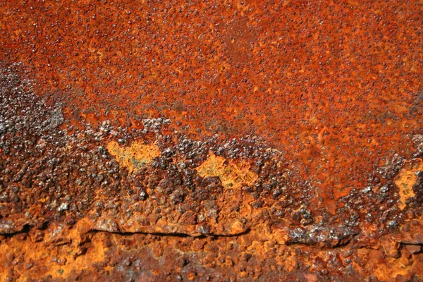 Grunge csorba festék rozsdás texturált fém háttér — Stock Fotó