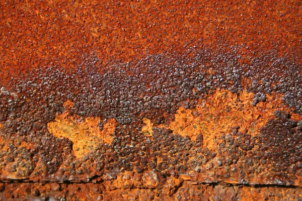 Grunge chipped paint rusty textured metal background — Stock Photo, Image