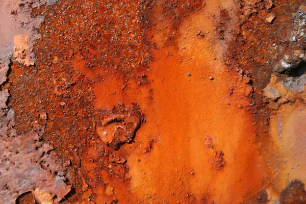 Grunge chipped paint rusty textured metal background — Stock Photo, Image