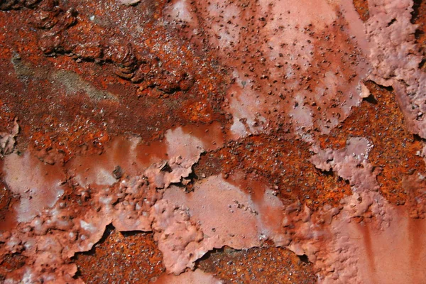 Grunge viruta pintura oxidada textura metal fondo —  Fotos de Stock