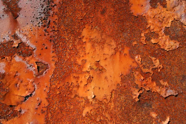 Grunge chipped paint rusty textured metal background — Stock Photo, Image