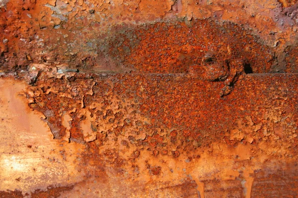 Grunge viruta pintura oxidada textura metal fondo — Foto de Stock