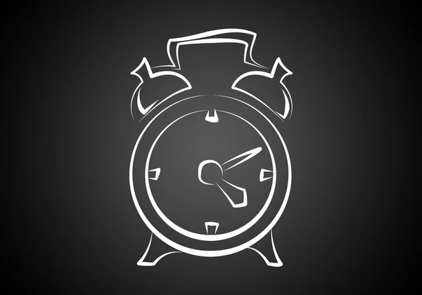 Reloj Icono Ilustración — Foto de Stock