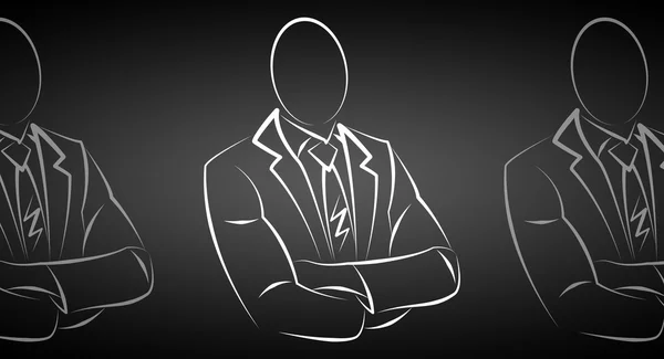 Businessman icon illustration — Stock Photo, Image