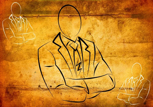 Businessman icon illustration — Stock Photo, Image