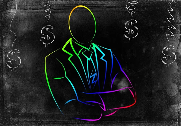Businessman icon illustration — Stock Photo, Image