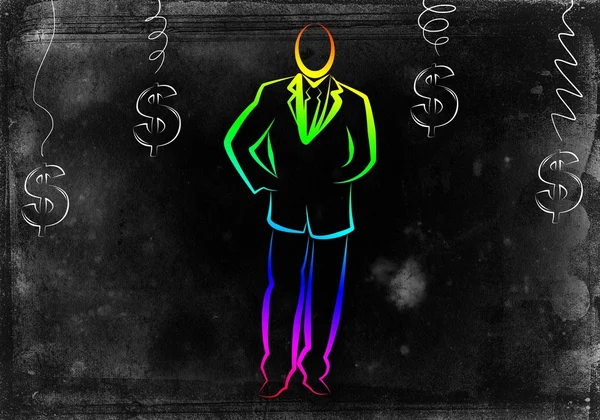 Businessman icon illustration — Stock Photo, Image