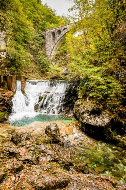 Vintgar, Slovenya güzel şelaleler