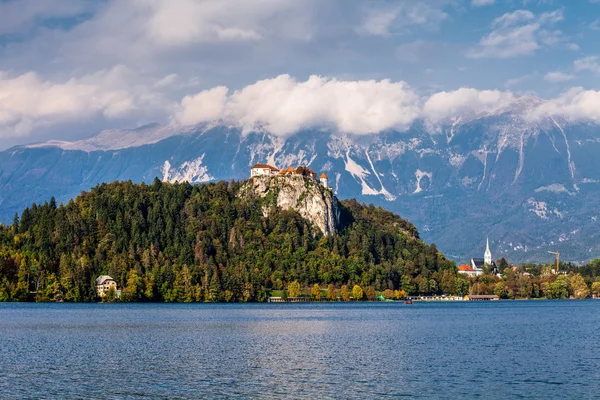 Runt sjön Bled i Slovenien — Stockfoto