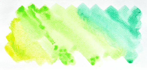 Uma Imagem Foto Vária Aguarela Sombra Verde Abstrata Papel Pintura — Fotografia de Stock