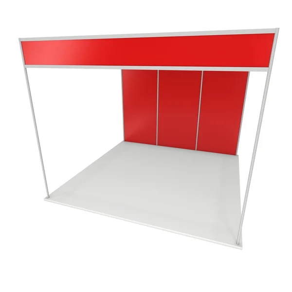 Caja de stand de feria comercial — Foto de Stock