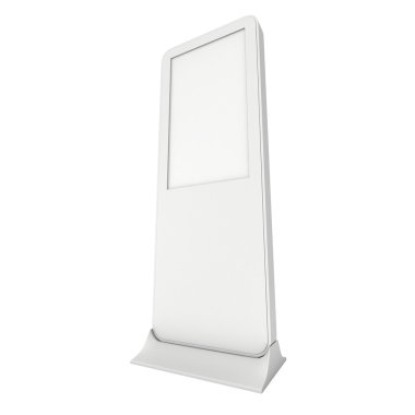 Trade show booth LCD display stand.