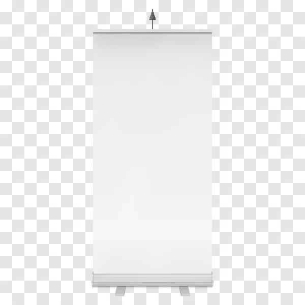 Banner Stand boş topla. Vektör