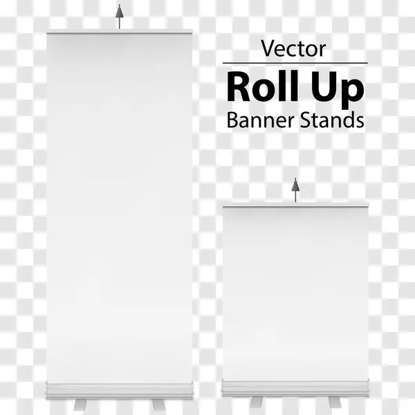 Banner Stand boş topla. Vektör