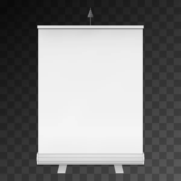 Lege Roll-Up Banner Stand. Vector — Stockvector