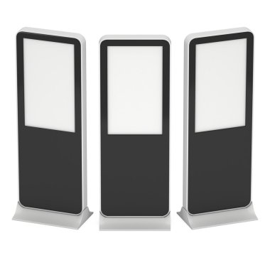 Fuar stand Lcd kiosk standı.