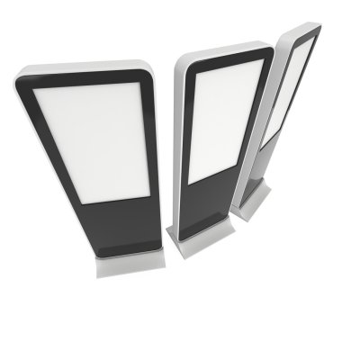Fuar stand Lcd kiosk standı.