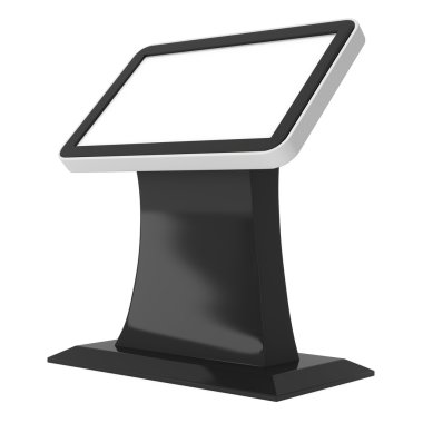 Fuar stand Lcd kiosk standı.