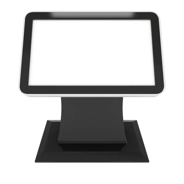 Messestand lcd kiosk stand. — Stockfoto