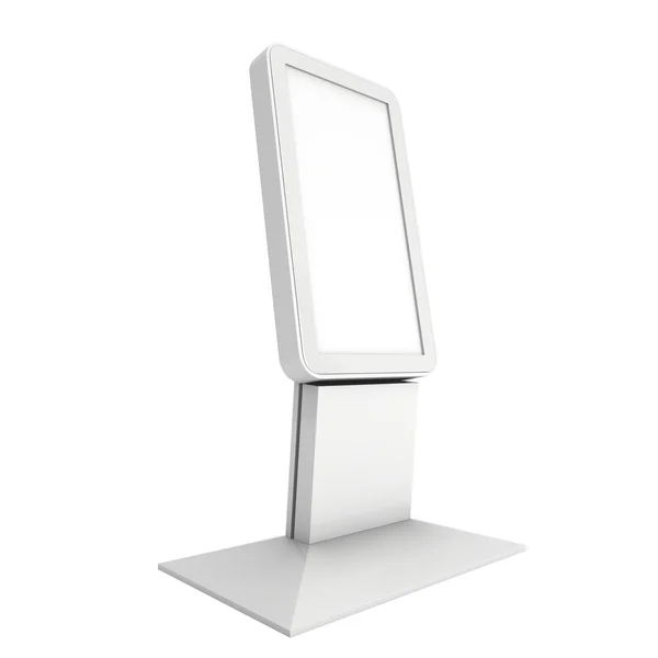 Fuar stand Lcd kiosk standı. — Stok fotoğraf