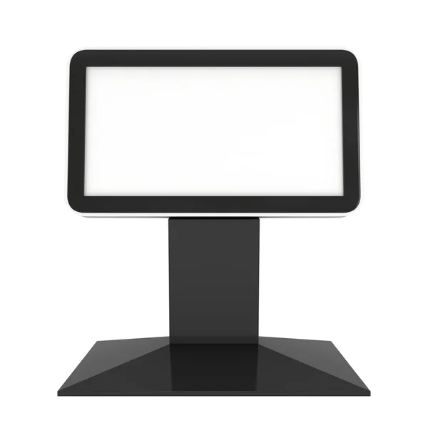 Messestand lcd kiosk stand. — Stockfoto