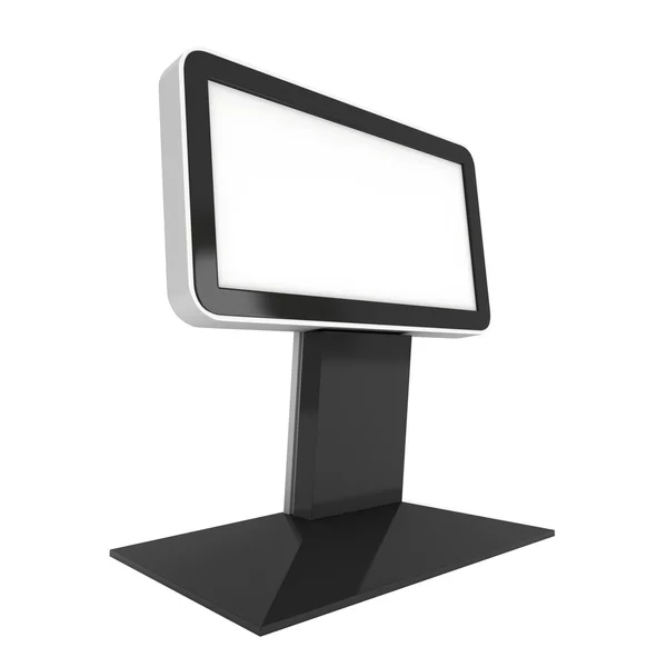 Mässan monter Lcd kiosk stand. — Stockfoto