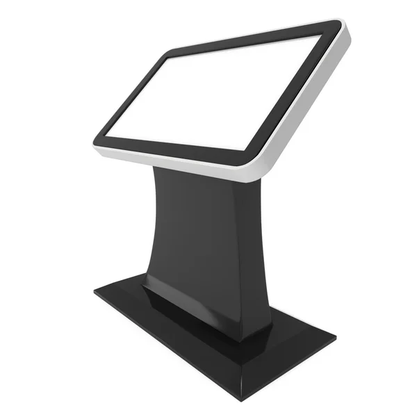 Mässan monter Lcd kiosk stand. — Stockfoto