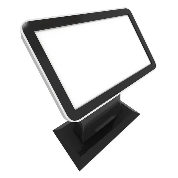 Messestand lcd kiosk stand. — Stockfoto