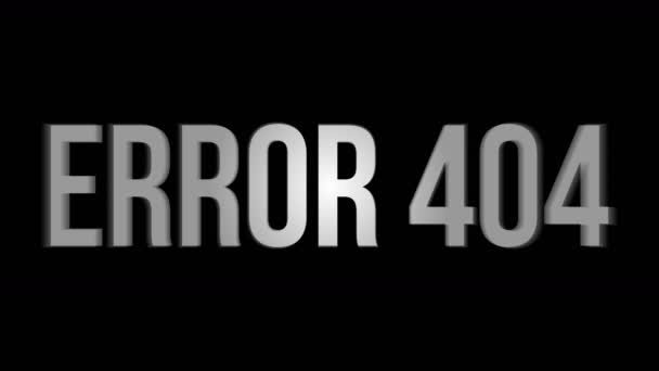 ページがエラー 404 が見つかりません — ストック動画