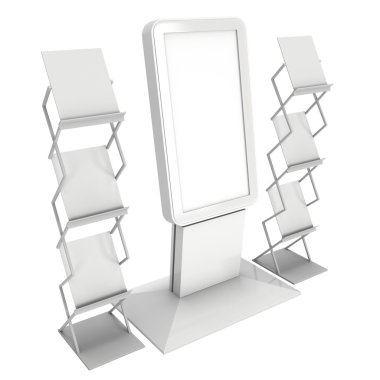 Fuar Lcd Tv standı.