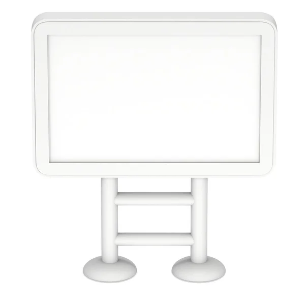 Informação LCD screen floor stand . — Fotografia de Stock
