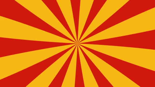 Modèle rouge radial rétro et jaune .