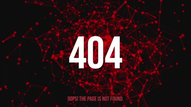 ページがエラー 404 が見つかりません — ストック動画