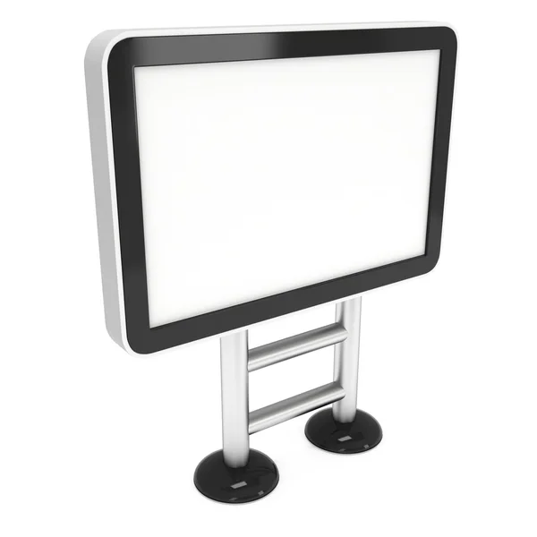 Lightbox LCD screen floor stand. — Stock Photo, Image