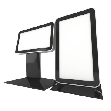 Lightbox Lcd ekran yer standı.